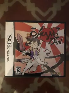 SOLO ESTUCHE Y MANUAL Okami Den Nintendo DS Buen Estado - Imagen 1 de 3