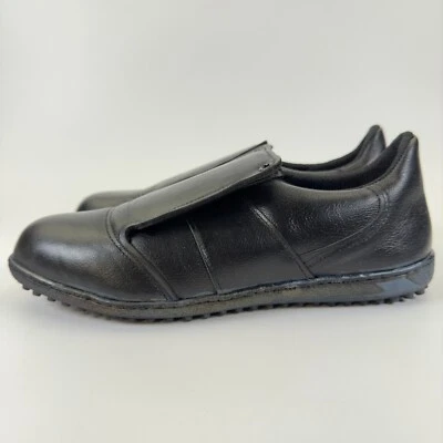 Vtg Comanche Baseball Umpire Plate Shoes Men 10 M Black Official 1990s USA NOS - Image 1 of 4