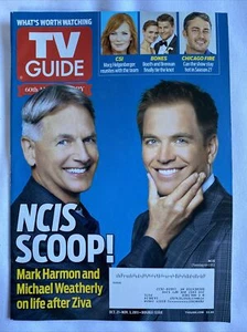 2013 Oct 21-Nov 3 TV Guide Mark Harmon & Michael Weatherly (MH370) - Picture 1 of 3