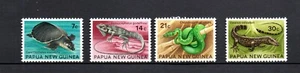 Papua New Guinea 1972 set reptile/snake stamps (Michel 219/22) MNH - Picture 1 of 1