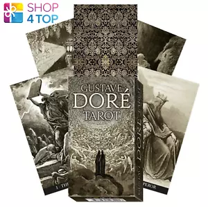 GUSTAVE DORE TAROT CARDS DECK LO SCARABEO BLACK AND WHITE MYSTICAL ENERGY NEW - Picture 1 of 8