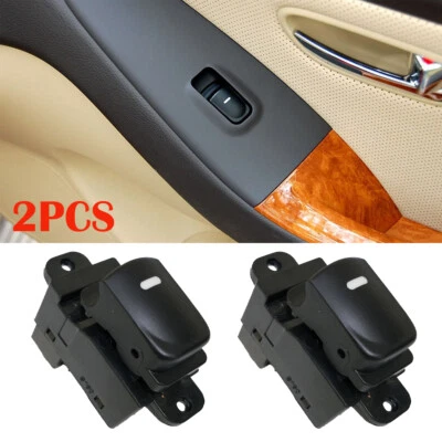 Interruptor de ventana eléctrica 93580-0Q000 2 piezas pasajeros para Hyundai Elantra HD 2008-2018 Foto 1 de 4