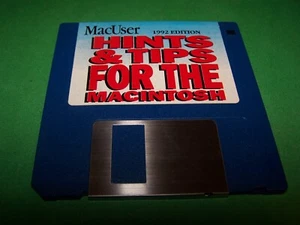 MacUser 1992 Edition Hints & Tips for the Macintosh on 800K Disk - Picture 1 of 1