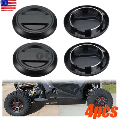 4 Wheel Center Caps for 2017-2019 Polaris RZR XP 1000 Turbo replace# 1522872-655 - Изображение 1 из 4