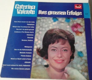 CATERINA VALENTE ihre grossen erfolge RARE ISRAELI LP - Picture 1 of 3