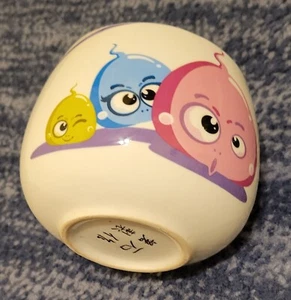 Unikat Kaffeebecher weiß mit einzigartigen bunten Figuren Made by the Rock schneller Versand - Bild 1 von 4