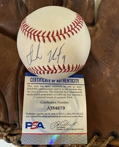 Isiah Kiner-Falefa Signed Autographed Major League (OML) Baseball : PSA/DNA - Picture 1 of 3