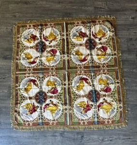 Absolutely Beautiful Chal De Piano Tapestry Brocade Table Cloth - Picture 1 of 8