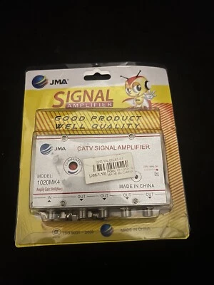JMA 1020MK4 TV Signal Amplifier with 4 Outputs Max 20dB - Image 1 of 3