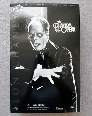 Sideshow THE PHANTOM OF THE OPERA 12'' Silver Screen Figure Universal Monsters - Image 1 of 2