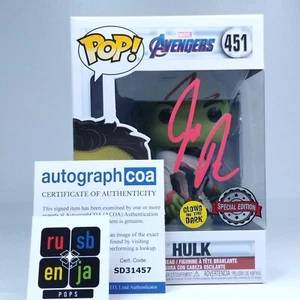 Funko Pop! Marvel Avengers Hulk Signed Joe Russo Director COA #451 WS - Picture 1 of 7