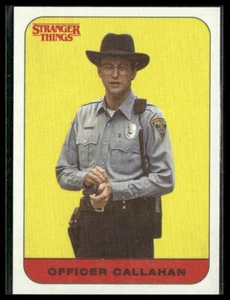 Officer Callahan #16 2018 Topps Stranger Things Character Stickers - Picture 1 of 2