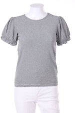IMPERIAL Shortsleeve-Shirt Glitter Puffy Sleeves S grey shades