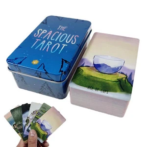 The spacious Tarot Deck 78pcs Cards Divination Prophet Cards Gift Board Game - Picture 1 of 8