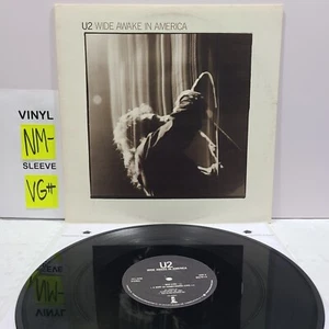 U2 Wide Awake in America EP Island 1985 NM Vinyl SRC Press Top Copy! #w51 - Picture 1 of 10