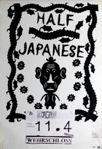 HALF JAPANESE - 1993 - In Concert - Fire in the Sky Tour - Poster - Bremen - Picture 1 of 1