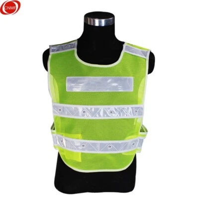 Reflective warning vest/Safety jacket with LED lights can be customized（3 pcs） - Image 1 of 3