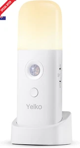 Motion Sensor Night Light Rechargeable 2000mAh Dimmable Warm White LED - Picture 1 of 11