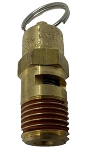 Neu 1/4" NPT 150 PSI Luftkompressor Überdruck Sicherheitsventil, Tank Pop Off - Bild 1 von 4