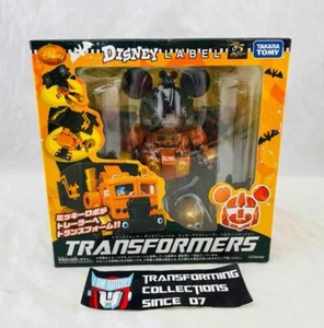 Transformers Takara Disney Label Mickey Mouse Trailer Figure Halloween MISB - Picture 1 of 2