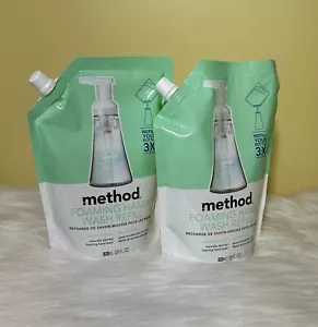 Method Foaming Hand Soap Refill COCONUT WATER Scent, 28 oz Lot of 2. - Picture 1 of 3
