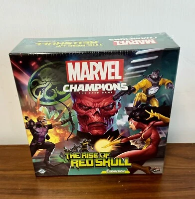 Marvel Champions LCG - The Rise of Red Skull Expansion. New in Shrink, Rare - Image 1 of 4