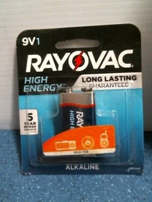 Rayovac 33035, Batería Alta Energía 9V, Exp. Nov 2023, ENVÍO GRATUITO Foto 1 de 2