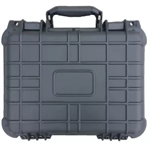 14" Hard Shell Case For Guns DSLR Camera W/ Pelican 1400 Style Pluck Foam NEW - Picture 1 of 4