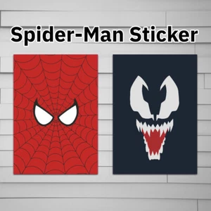 Spider-Man Venom Minimalist Stickers (decal for car, window, laptop, water bottl - Picture 1 of 5