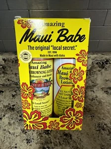 Maui Babe - Browning Lotion / After Browning Lotion Set (2)  - 8oz Bottles - Picture 1 of 7