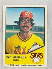 1984 Las Vegas Stars-CRAMER Minor League Baseball Card#229-Walt Vanderbush