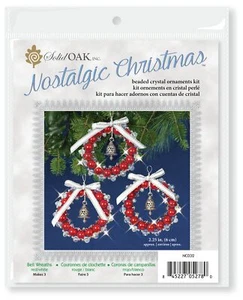 Nostalgische Weihnachten Perlen Kristall Ornament Kit-Glockenkränze macht 3 (1er Pack) - Bild 1 von 1