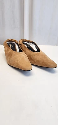 Topshop Jasper Ball Slingback Pump Gamuza Talla 36 (5.5) Foto 1 de 4