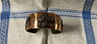 Bracelet femme vintage feuilles de cuivre authentique MCM/avantages pour la santé