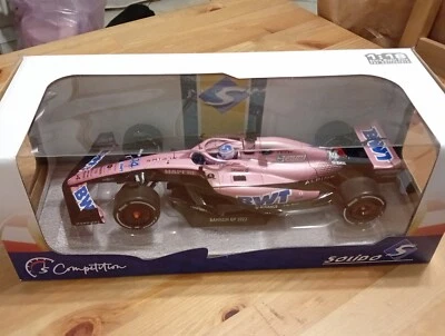 1:18 SOLIDO Renault F1 A522 #14 Bahrain Gp 2022 Fernando Alonso Pink SL1808801 - Immagine 1 di 4