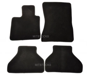 FIT FOR 2006-2012 BMW E70 X5 BLACK NYLON CARPET FLOOR MATS  - Bild 1 von 1
