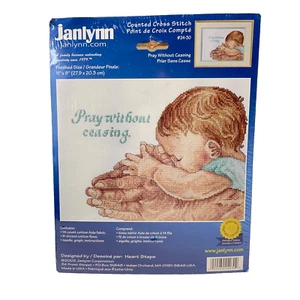 Janlynn PRAY WITHOUT CEASING Counted Cross Stitch Kit - NEW - Picture 1 of 3