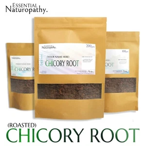 CHICORY ROOT ROASTED DRIED HERB Organic TEA/COFFEE ALTERNATIVE Chicorium intybus - Picture 1 of 1
