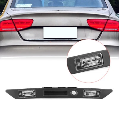 Rear Trunk Tailgate Handle W/Light For Audi A3 2008-13 2010 A4 A5 8E0827574C3FZ - Image 1 of 4