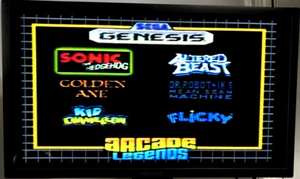 Arcade Legends Sega Genesis Vol 1 6-in-1 TV Plug & Play Game '04 Radica, Tested_ - Picture 1 of 12