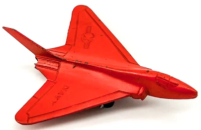 De Colección Tootsietoy Marina F-40 Sky Ray Jet Avión Militar Juguete Avión Hombre Cueva ROJO Foto 1 de 4
