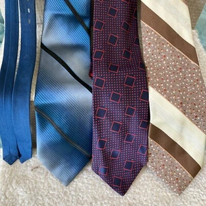 Herren Vintage Montage Krawatten - 4 Stück - Bild 1 von 9