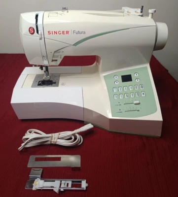 Singer Futura CE-250 Sewing And Embroidery Machine NO PEDAL - UNTESTED FOR PARTS - Image 1 of 4
