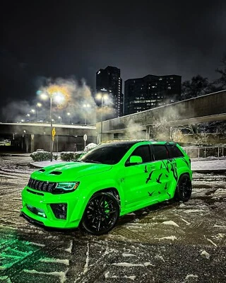 JEEP GRAND CHEROKEE WIDE BODY KIT  SIDE SKIRTS@ELEMENNTS SRT AND TRACKHAWK NEW   - Image 1 of 4