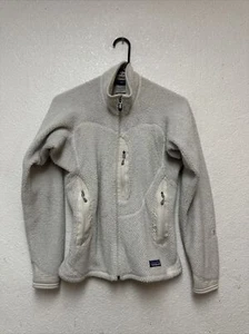 Patagonia R2 Jacket Full Zip White Women’s 25145 Sz Small - Picture 1 of 9