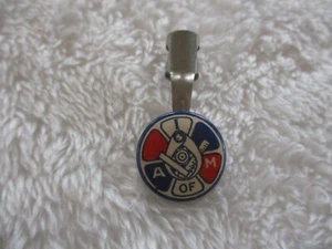 Vintage Advertising Pencil Topper Clip A of M Machinists Aerospace - Picture 1 of 6