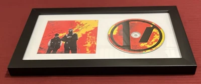 TWENTY ONE PILOTS JOSH & TYLER SIGNED & FRAMED COOL CLANCY CD DISPLAY AUTO COA A - Image 1 of 4