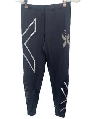 2XU Calzas Atléticas de Compresión para Mujer Med Negras Rendimiento Gimnasio Se Ajusta Como Pequeñas Foto 1 de 4