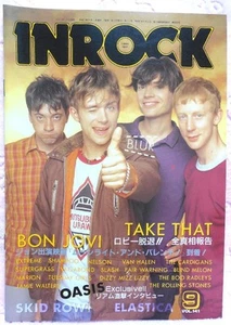 INROCK Vol 141 1995 Sep Japanese Music Magazine Oasis Take That Interviews - Picture 1 of 7