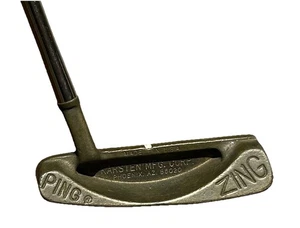 Ping Karsten Gold ZING Right Handed Steel Putter Made In USA - Picture 1 of 8
